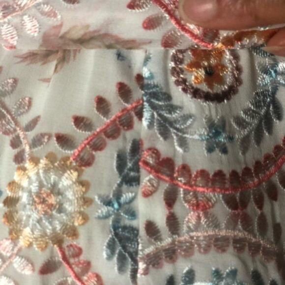 Atoir Sunset Embroidered Mini Dress Small - Picture 9 of 9